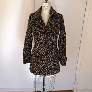 Leopard Print Coat